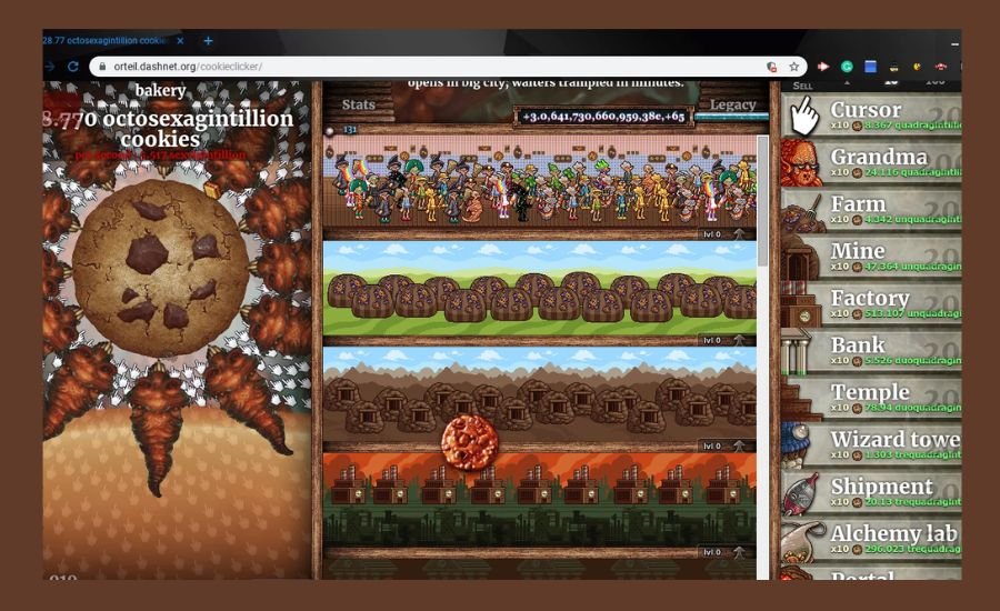 Open Sesame Cookie Clicker